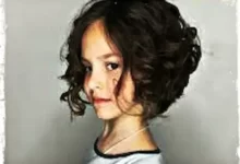 قصات شعر اطفال بنات فرنسي مدرج